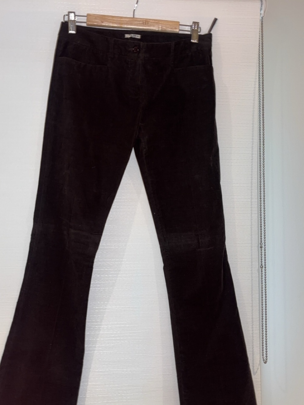 Dark brown Corduroy Flared Pants